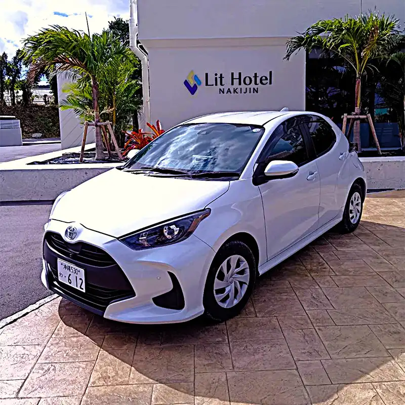 当ホテルのレンタカー付プラン例：ツイン1室1名